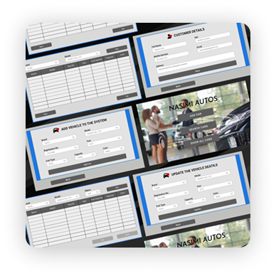 Car sale application preview